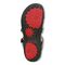 Vionic Amber - Women's Adjustable Slide Sandal - Orthaheel - Black Snake - 7 bottom view