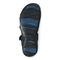 Vionic Amber - Women's Adjustable Slide Sandal - Orthaheel - Navy - 7 bottom view