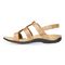 Vionic Amber - Women's Adjustable Slide Sandal - Orthaheel - Gold Cork - 2 left view