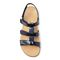 Vionic Amber - Women's Adjustable Slide Sandal - Orthaheel - Navy - 3 top view