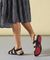 Vionic Amber - Women's Adjustable Slide Sandal - Orthaheel - FOOT Snake - 04