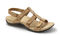Vionic Amber - Women's Slide Sandal - Orthaheel - Gold Cork