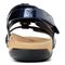 Vionic Amber - Women's Adjustable Slide Sandal - Orthaheel - Navy - 5 back view