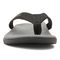 Vionic Wave - Unisex Orthotic Sandals - Black 6 front view