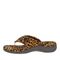 Vionic Bliss - Women's Orthotic Slipper Sandals - Tan Leopard side