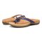 Vionic Bella - Women's Orthotic Thong Sandals - Blue Ribbon - pair left angle
