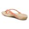 Vionic Bella - Women's Orthotic Thong Sandals - Papaya Tropical - Back angle