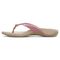 Vionic Bella - Women's Orthotic Thong Sandals - Rhubarb - Left Side