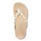 Vionic Bella - Women's Orthotic Thong Sandals - Marshmallow Tropical - Top