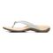 Vionic Bella - Women's Orthotic Thong Sandals - Light Grey - 2 left view