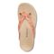 Vionic Bella - Women's Orthotic Thong Sandals - Papaya Tropical - Top
