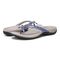 Vionic Bella - Women's Orthotic Thong Sandals - Purple Croc Syn - pair left angle