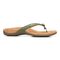 Vionic Bella - Women's Orthotic Thong Sandals - Army Green - Right side