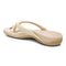 Vionic Bella - Women's Orthotic Thong Sandals - Semolina - Back angle