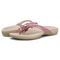 Vionic Bella - Women's Orthotic Thong Sandals - Rhubarb - pair left angle