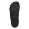 Vionic Bella - Women's Orthotic Thong Sandals - Black-Floral - Bottom