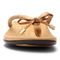 Vionic Bella - Women's Orthotic Thong Sandals - Gold Cork - 6 front view