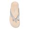 Vionic Bella - Women's Orthotic Thong Sandals - Light Grey - 3 top view