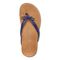 Vionic Bella - Women's Orthotic Thong Sandals - Blue Ribbon - Top
