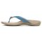 Vionic Bella - Women's Orthotic Thong Sandals - Larkspur - Left Side