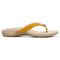 Vionic Bella - Women's Orthotic Thong Sandals - Sunflower - Right side