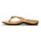 Vionic Bella - Women's Orthotic Thong Sandals - Gold Cork - 2 left view