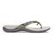 Vionic Bella - Women's Orthotic Thong Sandals - Olive Snake 4 right view