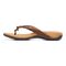 Vionic Bella - Women's Orthotic Thong Sandals - Brown-Floral - Left Side