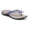 Vionic Bella - Women's Orthotic Thong Sandals - Purple Croc Syn - Angle main