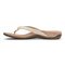 Vionic Bella - Women's Orthotic Thong Sandals -  Cream Woven