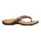 Vionic Bella - Women's Orthotic Thong Sandals - Black Tropical - Right side