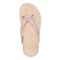 Vionic Bella - Women's Orthotic Thong Sandals - Peach Botanical - Top