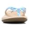 Vionic Bella - Women's Orthotic Thong Sandals - Bluebell - 6 front view