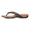 Vionic Bella - Women's Orthotic Thong Sandals - Brown Croc Syn - Left Side
