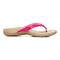 Vionic Bella - Women's Orthotic Thong Sandals - Dragonfruit Patent C - Right side