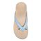Vionic Bella - Women's Orthotic Thong Sandals - Bluebell - 3 top view