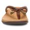 Vionic Bella - Women's Orthotic Thong Sandals - Brown-Floral - Front