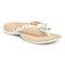 Vionic Bella - Women's Orthotic Thong Sandals - Marshmallow Tropical - Angle main
