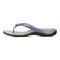 Vionic Bella - Women's Orthotic Thong Sandals - Purple Croc Syn - Left Side