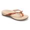 Vionic Bella - Women's Orthotic Thong Sandals - Clementine Snake 1 profile view