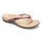 Vionic Bella - Women's Orthotic Thong Sandals - Pink Snake 1 profile view