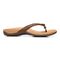 Vionic Bella - Women's Orthotic Thong Sandals - Brown-Floral - Right side