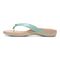 Vionic Bella - Women's Orthotic Thong Sandals - Menta - Left Side