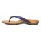 Vionic Bella - Women's Orthotic Thong Sandals - Blue Ribbon - Left Side