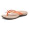 Vionic Bella - Women's Orthotic Thong Sandals - Marmalade - Left angle
