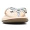 Vionic Bella - Women's Orthotic Thong Sandals - Light Grey - 6 front view