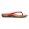 Vionic Bella - Women's Orthotic Thong Sandals -  Cherry Woven
