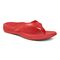 Vionic Tide II - Women's Leather Orthotic Sandals - Orthaheel - Poppy - Angle main