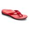 Vionic Tide II - Women's Leather Orthotic Sandals - Orthaheel - Red - 1 main view