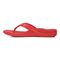 Vionic Tide II - Women's Leather Orthotic Sandals - Orthaheel - Poppy - Left Side